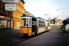 
Tram '77' at Nordhausen, Germany, April 1993